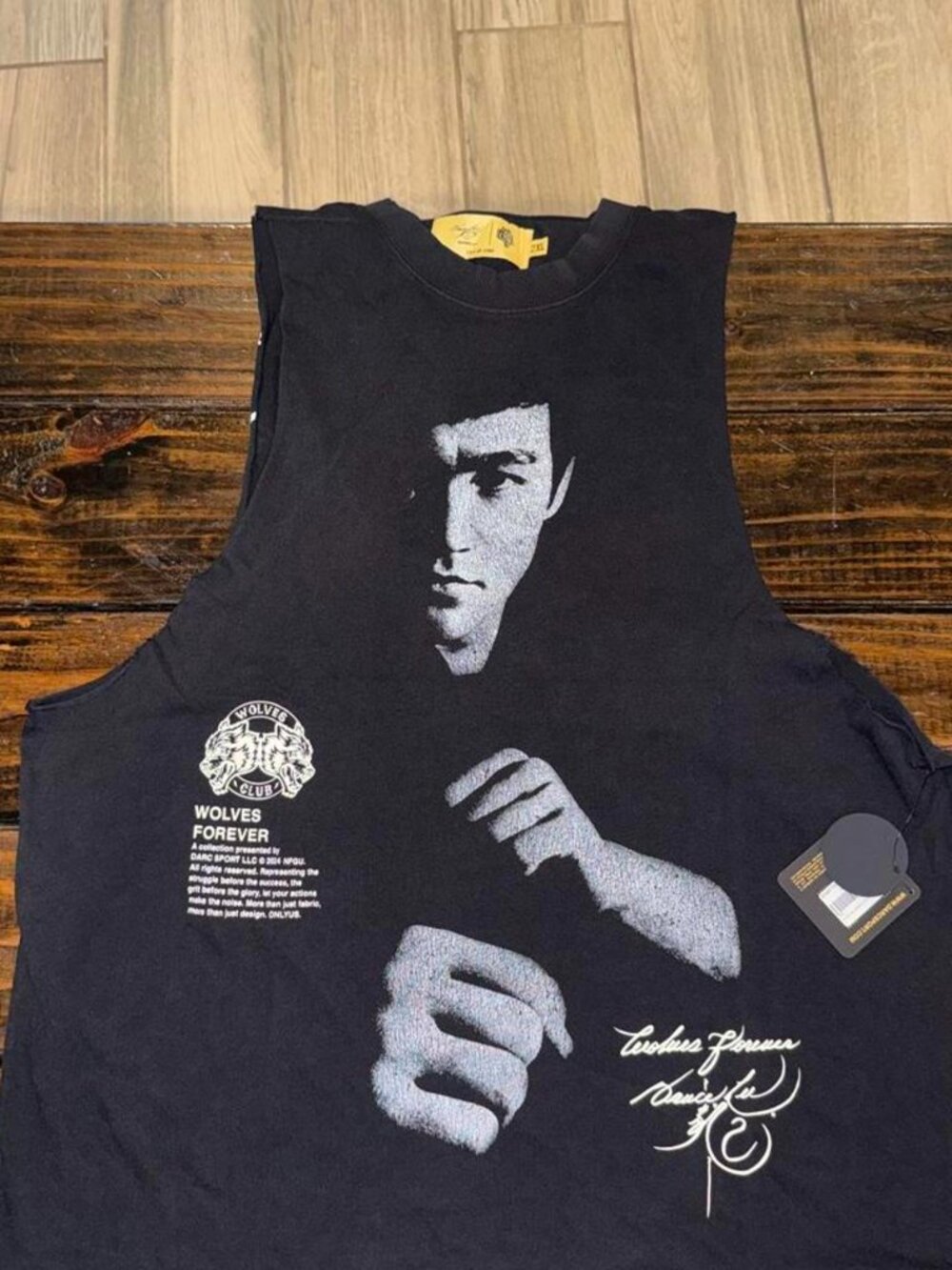 Darc Sport x Bruce Lee Collab Tommy Muscle Tee. Rare size 2xl